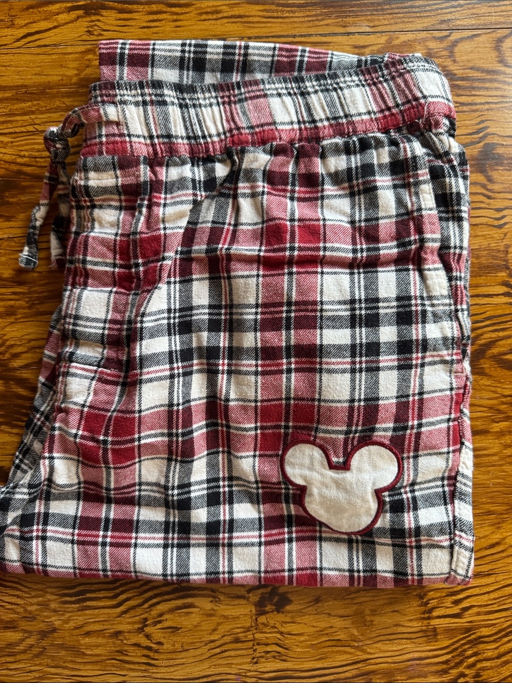 Disney Mens Holiday Plaid Bottoms